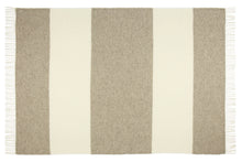 Load image into Gallery viewer, Brighton NZ Wool Throw Rug - Stone