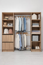 Load image into Gallery viewer, Basel Walk In Wardrobe Kit - Classic - Natural Oak