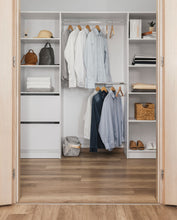 Load image into Gallery viewer, Basel Walk In Wardrobe Kit - Classic - White