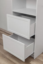 Load image into Gallery viewer, Basel Walk In Wardrobe Kit - Hamptons - White