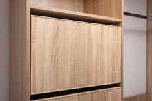 Load image into Gallery viewer, Basel Walk In Wardrobe Kit - Slim Shaker Panel - Natural Oak