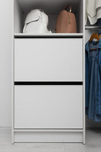 Load image into Gallery viewer, Basel Walk In Wardrobe Kit - Slim Shaker Panel - White
