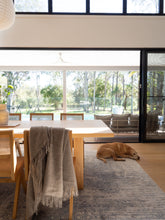 Load image into Gallery viewer, Brighton NZ Wool Throw Rug - Beige