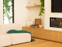 Load image into Gallery viewer, Brighton NZ Wool Throw Rug - Emerald