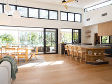 Load image into Gallery viewer, Brighton NZ Wool Throw Rug - Sage Striped