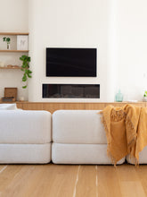Load image into Gallery viewer, Cambridge NZ Wool Throw Rug - Mustard