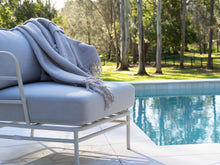 Load image into Gallery viewer, Cambridge NZ Wool Throw Rug - Silver