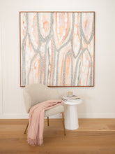 Load image into Gallery viewer, Paddington Merino Wool Blend Throw Rug - Blush