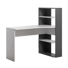 Load image into Gallery viewer, HELSINKI DESK - WHITE/GRAPHITE