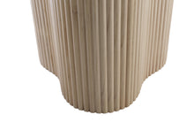 Load image into Gallery viewer, VERO SIDE TABLE NATURAL OAK WITH WHITE MARBLE