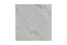 Load image into Gallery viewer, SILVA WHITE SIDE TABLE WITH WHITE MARBLE