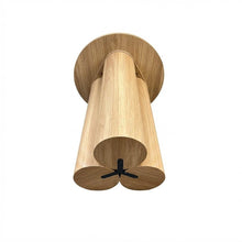 Load image into Gallery viewer, ELYN NATURAL OAK SIDE TABLE