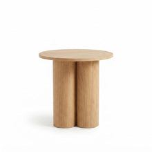 Load image into Gallery viewer, ELYN NATURAL OAK SIDE TABLE