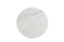 Load image into Gallery viewer, LYRA SIDE TABLE WITH WHITE MARBLE