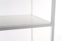 Load image into Gallery viewer, AURA ENTRY CONSOLE WHITE WITH WHITE MARBLE