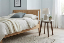 Load image into Gallery viewer, NERO WALNUT SIDE TABLE WITH WHITE MARBLE