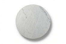 Load image into Gallery viewer, LUME SIDE TABLE WHITE WITH WHITE MARBLE