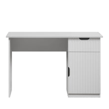 Load image into Gallery viewer, COPENHAGEN - WHITE - FLUTED - PULL BLACK