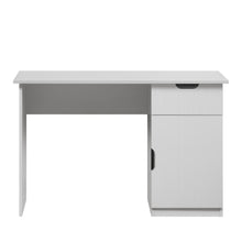 Load image into Gallery viewer, COPENHAGEN DESK - WHITE - VJ PANEL - PULL BLACK