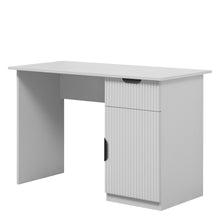 Load image into Gallery viewer, COPENHAGEN - WHITE - FLUTED - PULL BLACK