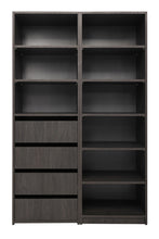 Load image into Gallery viewer, Geneva Built In Wardrobe - 4 Drawer 3 Shelf Module - Classic - Nordic Ash