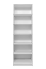 Load image into Gallery viewer, Geneva Built In Wardrobe - 6 Shelf Module - White