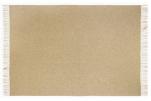 Load image into Gallery viewer, Hampton Merino Wool Blend Throw Rug - Camel