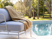 Load image into Gallery viewer, Hampton Merino Wool Blend Throw Rug - Mustard