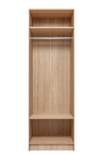 Load image into Gallery viewer, Malmo Walk In Wardrobe - 2 Shelf/Hanging Module - Natural Oak