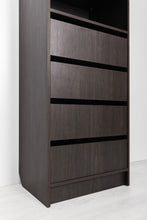 Load image into Gallery viewer, Malmo Walk In Wardrobe - 4 Drawer 3 Shelf Module - Classic - Nordic Ash