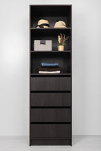 Load image into Gallery viewer, Malmo Walk In Wardrobe - 4 Drawer 3 Shelf Module - Classic - Nordic Ash
