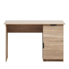 Load image into Gallery viewer, COPENHAGEN - NATURAL OAK - FLUTED - PULL BLACK