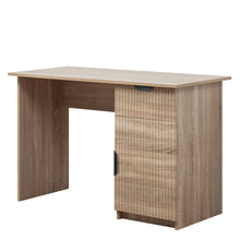 Load image into Gallery viewer, COPENHAGEN - NATURAL OAK - FLUTED - PULL BLACK