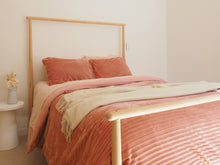 Load image into Gallery viewer, Oxford Merino Wool Blend Throw - Ivory