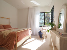 Load image into Gallery viewer, Oxford Merino Wool Blend Throw - Ivory