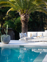 Load image into Gallery viewer, Oxford Merino Wool Blend Throw Rug - Stone