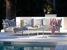 Load image into Gallery viewer, Oxford Merino Wool Blend Throw Rug - Blush