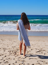 Load image into Gallery viewer, Portsea Beach Towel - Sky Blue