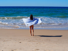 Load image into Gallery viewer, Portsea Beach Towel - Sky Blue