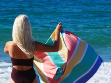 Load image into Gallery viewer, Sorrento Turkish Beach Towel - Tropical