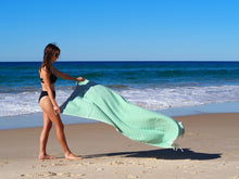 Load image into Gallery viewer, Portsea Beach Towel - Mint