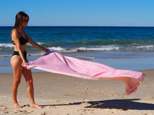 Load image into Gallery viewer, Portsea Beach Towel - Rose