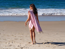 Load image into Gallery viewer, Portsea Beach Towel - Blush