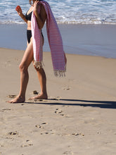Load image into Gallery viewer, Portsea Beach Towel - Blush
