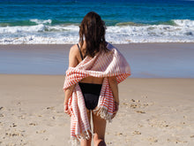 Load image into Gallery viewer, Portsea Beach Towel - Coral