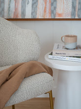 Load image into Gallery viewer, Paddington Merino Wool Blend Throw Rug - Camel