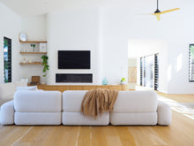 Load image into Gallery viewer, Paddington Merino Wool Blend Throw Rug - Camel