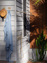 Load image into Gallery viewer, Paddington Merino Wool Blend Throw Rug - Forever Blue