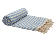 Load image into Gallery viewer, Portsea Beach Towel - Sky Blue