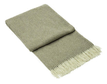 Load image into Gallery viewer, Chiswick Cashmere and Merino Wool Blend Throw - Beige
